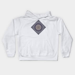 Vintage Marrakesh Mosaic, Moroccan Tiles Kids Hoodie